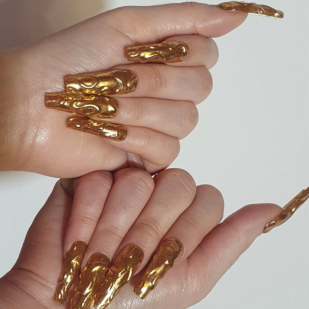 Gold Swirls